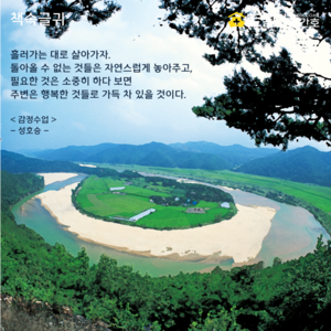 흘러가는 대로 살아가자
